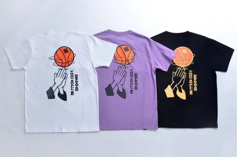 画像11:  Unisex top ball figure printingT-shirt ユニセックス 男女兼用トップボールフィギュア半袖 Tシャツ (11)