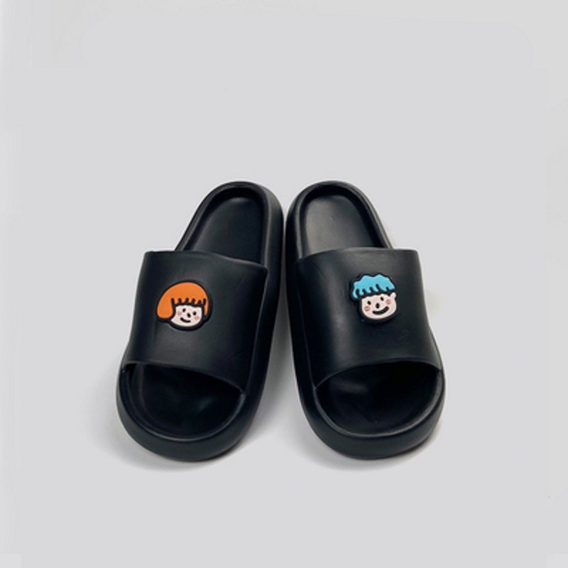 画像2: Boy & Girl Paint Flip Flop Shower Sandals slippers   ボーイ＆ガールペイントプラットフォーム フリップフロップ サンダルシャワーサンダル ビーチサンダル ユニセックス男女兼用 (2)