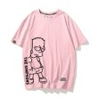 画像5: Unisex scribbling Simpson printingT-shirt　ユニセックス 男女兼用THE SINPSONSロゴ入りシンプソン半袖 Tシャツ (5)