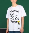画像2: Unisex scribbling Simpson printingT-shirt　ユニセックス 男女兼用落書きシンプソン半袖 Tシャツ (2)