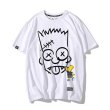画像8: Unisex scribbling Simpson printingT-shirt　ユニセックス 男女兼用落書きシンプソン半袖 Tシャツ (8)