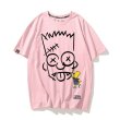 画像5: Unisex scribbling Simpson printingT-shirt　ユニセックス 男女兼用落書きシンプソン半袖 Tシャツ (5)