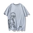 画像3: Unisex scribbling Simpson printingT-shirt　ユニセックス 男女兼用THE SINPSONSロゴ入りシンプソン半袖 Tシャツ (3)