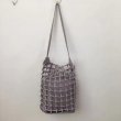 画像5: new woven Cast net hollow shoulder bag tote bag  レザー網バック ショルダー トートエコバック (5)