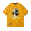 画像8:  Unisex Headphone boy  Print Short Sleeve T-shirt　ユニセックス 男女兼用 ヘッドホーンボーイ半袖 Tシャツ (8)