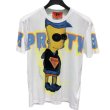 画像2: The Simpsons Simpson graffiti hand paint Tshirts ザ・シンプソンズ  グラフィティ グラフィック 手書き風 ハンドペイント オーバーサイズ スウェット Tシャツ (2)