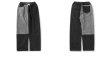 画像5: Unisex contrast stitching jeans drawstring loose harem Pants   ユニセックス 男女兼用カラーコントラストステッチルーズ デニムパンツ (5)
