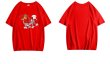 画像10: unisex Tom and jerry Chasing print Half sleeve T-shirt　ユニセックス 追いかけっこトムとジェリー  トム＆ジェリー  プリント 五分袖Tシャツオーバーサイズ Tシャツ (10)