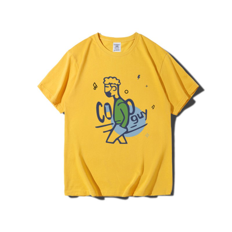 画像5: unisex  coolguy print sleeve T-shirt ユニセックス アニメプリント Tシャツ (5)