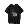 画像2: unisex  coolguy print sleeve T-shirt　ユニセックス アニメプリント Tシャツ (2)