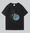 画像11: unisex  coolguy print sleeve T-shirt　ユニセックス アニメプリント Tシャツ (11)