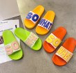 画像8: Unisex  wild thick-soled flip flops  sandals slippers   ユニセックス男女兼用 so what プラットフォーム フリップフロップ  シャワー ビーチ サンダル  (8)
