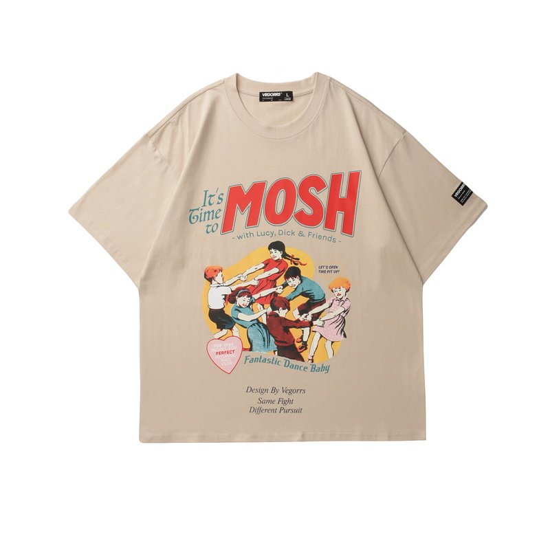 画像2: Unisex  retro cartoon Tshirts    男女兼用 ユニセックスレトロアニメ半袖Tシャツ (2)