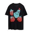 画像3: Unisex  four-eye fruit smiling faceTshirts    男女兼用 ユニセックス四つ目スマイル＆フルーツ半袖Tシャツ (3)