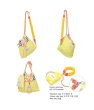 画像10:  Scarf motif rope tote shoulder 2WAY bag　　スカーフモチーフロープ ショルダー トートエコバック (10)