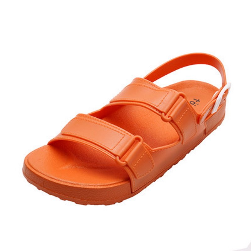 画像3: Women flat velcro colorful casual sports sandals slippers　フラットベルクロシンプルカラフル シャーベットカラーサンダル　スリッパ (3)