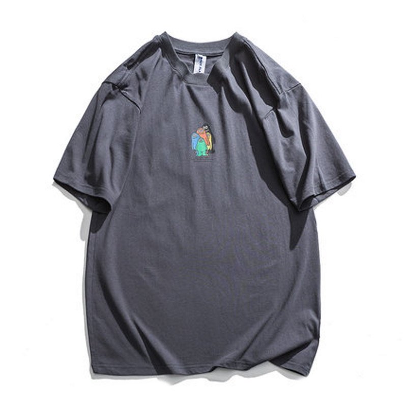 画像3:  Unisex Color penguin print T-shirt   男女兼用 ユニセックスカラーペンギンプリント 半袖Tシャツ (3)