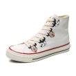 画像1: Unisex lace-upMickey canvas High cut & low cut sneakers　男女兼用レースアップ ミッキー ミッキーマウス ローカット＆ハイカットキャンバススニーカー  (1)