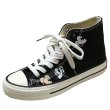 画像2: Unisex lace-upMickey canvas High cut & low cut sneakers　男女兼用レースアップ ミッキー ミッキーマウス ローカット＆ハイカットキャンバススニーカー  (2)