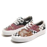 画像5: Unisex Men's cashew flower low-cut canvas  sneaker shoes  ユニセックス男女兼用 レースアップ  フラワー＆ペーズリースニーカー カジュアル シューズ (5)