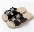 画像4: Unisex simple non-slip flip flops soft bottom sandals slippers   ユニセックス男女兼用 シンプルベルト フリップフロップ  シャワー ビーチ サンダル 大きなサイズあり  (4)
