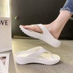 画像13: Unisex soft-soled Tongs platform flip flops soft bottom sandals slippers   ユニセックス男女兼用 プラットホーム トングフリップフロップ  シャワー ビーチ サンダル  (13)