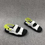 画像3: Women flat  leather soft sole sandals slippers　ギャザーレザーフラットバックストラップサンダル　スリッパ (3)