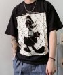 画像8:  Unisex Donald Duck Print T-shirt　  男女兼用 ユニセックスアグリードナルドダック 半袖Tシャツ (8)