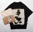 画像4:  Unisex Donald Duck Print T-shirt　  男女兼用 ユニセックスアグリードナルドダック 半袖Tシャツ (4)