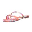 画像2: Women Scarf pattern fashion flat flip flops sandals    スカーフ柄フラットサンダル パンプス スリッパ ミュール (2)