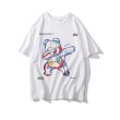 画像3:  Unisex Dancing Bear Oversized T-shirt　  男女兼用 ユニセックス ペインティングダンシングベアオーバーサイズTシャツ (3)