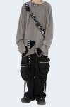 画像11: Paisley diagonal shoulder bag body bag messenger bag   ユニセックス男女兼用ペーズリー斜め掛けショルダーバッグ　ボディーバッグ  (11)