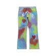 画像1: ]AWE GOD Graffiti Handpaint Denim Pants Jeans グラフィティ ハンドペイント カスタム デニムパンツ ジーンズ (1)