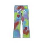 画像1: ]AWE GOD Graffiti Handpaint Denim Pants Jeans グラフィティ ハンドペイント カスタム デニムパンツ ジーンズ (1)