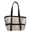 画像8: Woman  portable canvas handbag tote Eco bag   キャンバス＆レザートートショルダー２WAYバッグ エコバック (8)