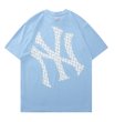 画像1:  Unisex NY  LA logo t-shirt   男女兼用 ユニセックス  NY  LA  ロゴTシャツ半袖 (1)