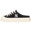 画像1: NY lace-up canvas half basic sneakers   NY LA レースアップ キャンバスハーフスニーカー サンダル　スリッパ (1)