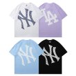 画像7:  Unisex NY  LA logo t-shirt   男女兼用 ユニセックス  NY  LA  ロゴTシャツ半袖 (7)