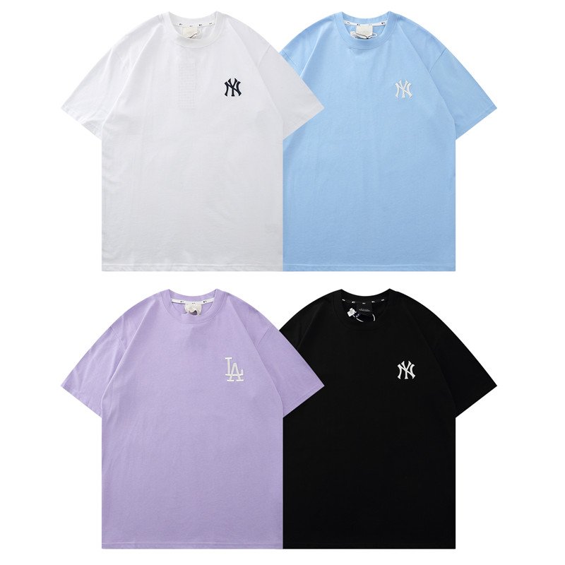 画像8:  Unisex NY  LA logo t-shirt   男女兼用 ユニセックス  NY  LA  ロゴTシャツ半袖 (8)