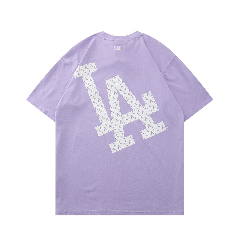 画像4:  Unisex NY  LA logo t-shirt   男女兼用 ユニセックス  NY  LA  ロゴTシャツ半袖 (4)