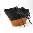 画像3: Woman woven simple Tote shoulder 2WAY bag shopping bag　シンプル籠カゴバッグ ショッピングバッグナチュラル (3)