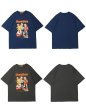 画像3:  Unisex  American nostalgic pop girl & boyT-shirt  男女兼用 ユニセックス アメリカンノスタルジックポップガール＆ボーイ Tシャツ (3)