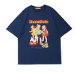 画像2:  Unisex  American nostalgic pop girl & boyT-shirt  男女兼用 ユニセックス アメリカンノスタルジックポップガール＆ボーイ Tシャツ (2)