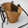 画像5: Woman woven simple Tote shoulder 2WAY bag shopping bag　シンプル籠カゴバッグ ショッピングバッグナチュラル (5)