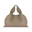 画像1: Woman French one-shoulder messenger portable dumpling bag  レザーワンハンドルトートショルダーバッグ メッセンジャーバッグ (1)