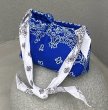 画像12:   Flower Paisley pattern Scarf Shoulder Bag　ペイズリー バンダナ柄 スカーフショルダーバック エコバック (12)