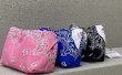 画像13:   Flower Paisley pattern Scarf Shoulder Bag　ペイズリー バンダナ柄 スカーフショルダーバック エコバック (13)