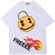 画像7: Unisex Diamond Smiley Printing T-Shirt  男女兼用 ユニセックスダイヤモンドスマイリープリントTシャツ (7)