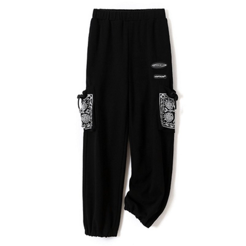 画像3: Unisex paisley pocket sweatpants jogger pants　男女兼用ユニセックス ペイズリーポケットスウェットパンツ　ジョガーパンツ (3)
