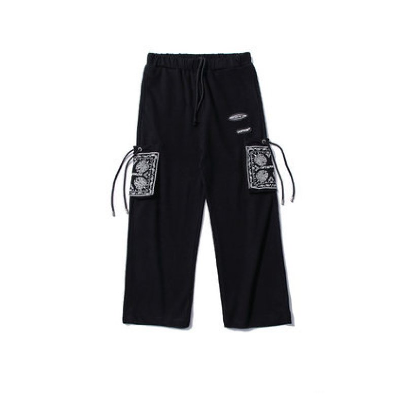 画像4: Unisex paisley pocket sweatpants jogger pants　男女兼用ユニセックス ペイズリーポケットスウェットパンツ　ジョガーパンツ (4)